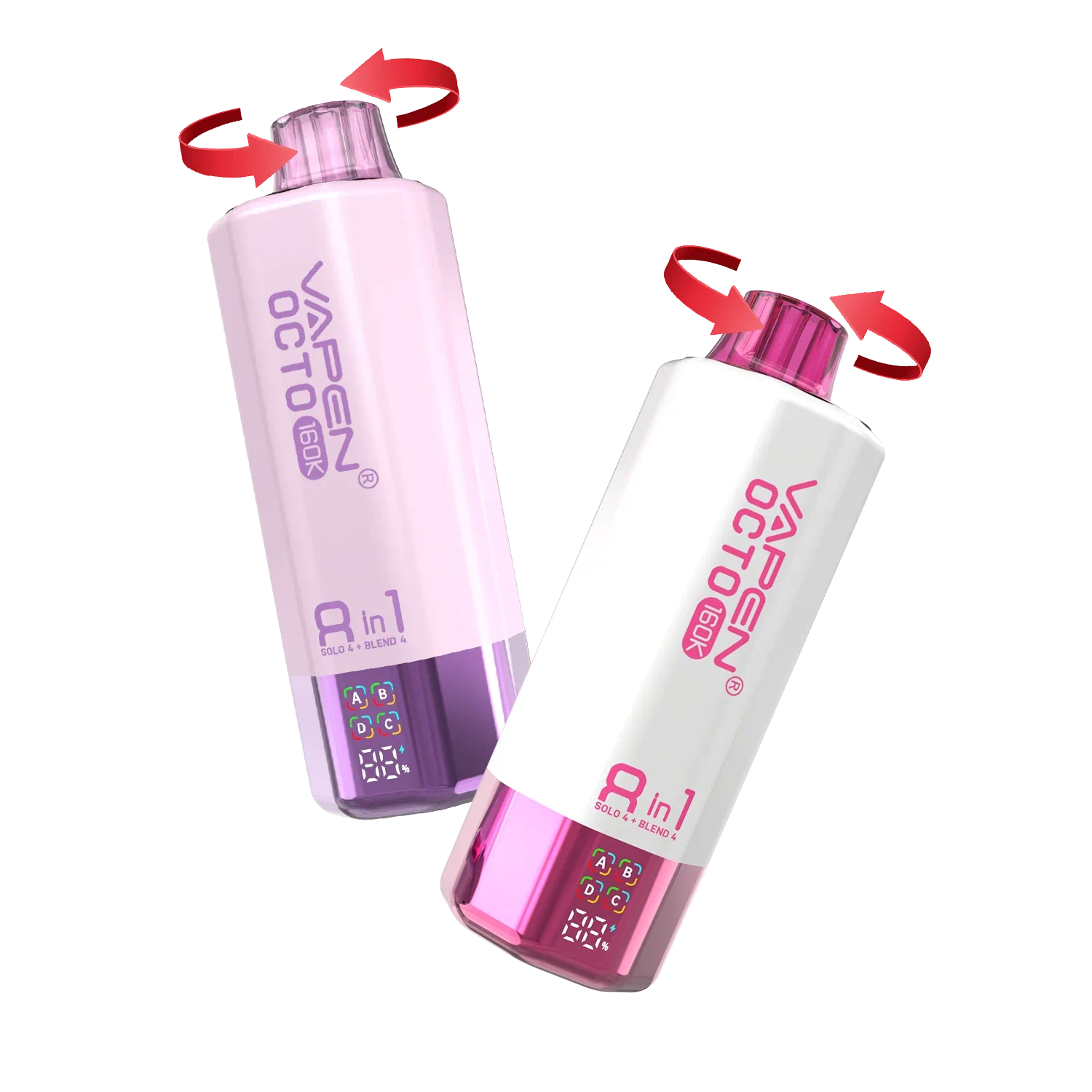 VAPEN OCTO 160K 8IN1 — 8‑in‑1 Quad‑Tank Multi‑Flavor Disposable Vape